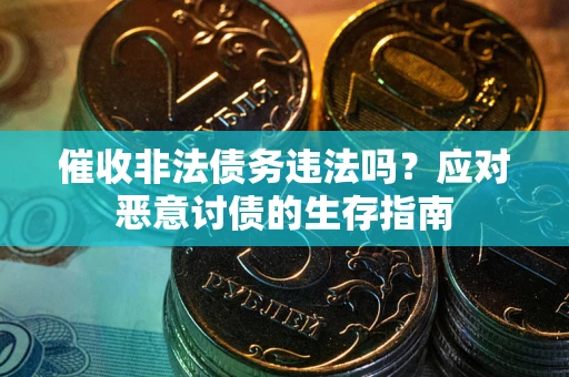 济南催收非法债务违法吗？应对恶意讨债的生存指南