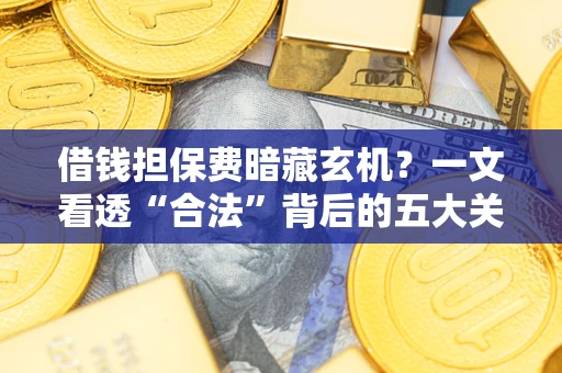 济南借钱担保费暗藏玄机？一文看透“合法”背后的五大关键陷阱