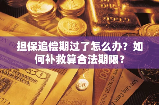 济南担保追偿期过了怎么办？如何补救算合法期限？