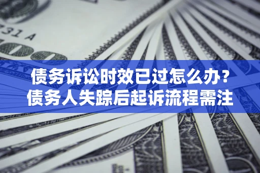 济南债务诉讼时效已过怎么办？债务人失踪后起诉流程需注意什么？