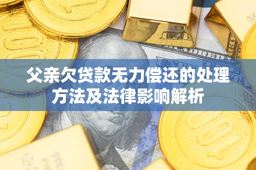济南父亲欠贷款无力偿还的处理方法及法律影响解析