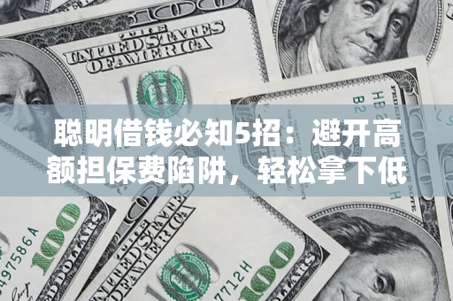 济南聪明借钱必知5招：避开高额担保费陷阱，轻松拿下低息贷款